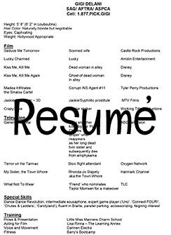 Gigi's Resume